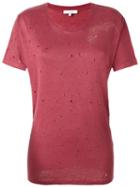 Iro Plain T-shirt, Women's, Size: Small, Red, Linen/flax