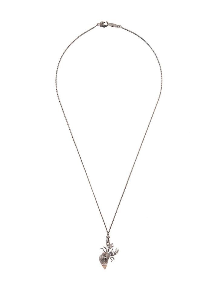 Vivienne Westwood Nereus Crab Pendant Necklace - Black