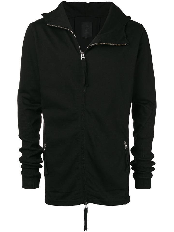 Thom Krom Zipped Hooded Jacket - Black