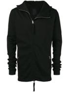 Thom Krom Zipped Hooded Jacket - Black