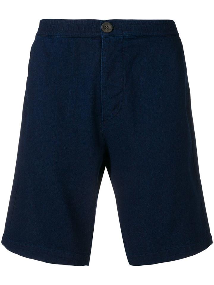 Oliver Spencer Kildale Rinse Shorts - Blue