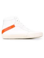 Philippe Model Hi-top Sneakers, Men's, Size: 42, White, Leather/rubber