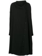 Yohji Yamamoto Cape Style Dress - Black