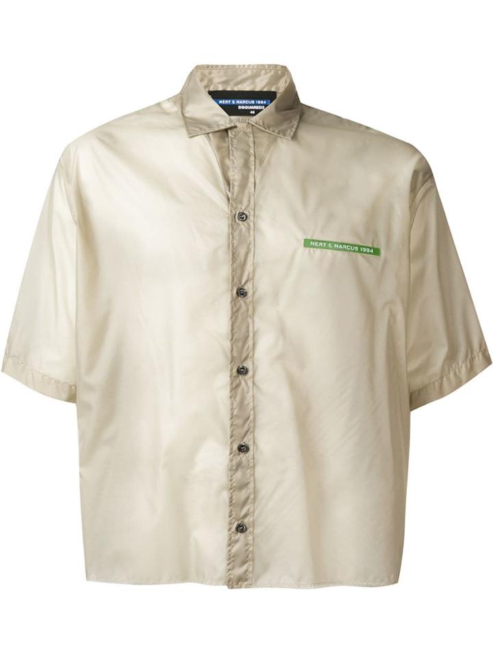 Dsquared2 X Mert And Marcus Semi-sheer Shirt - Neutrals