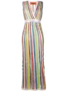 Missoni Striped Glitter Dress - Blue