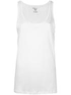 Majestic Filatures Scoop Neck Vest, Women's, Size: Ii, White, Cotton