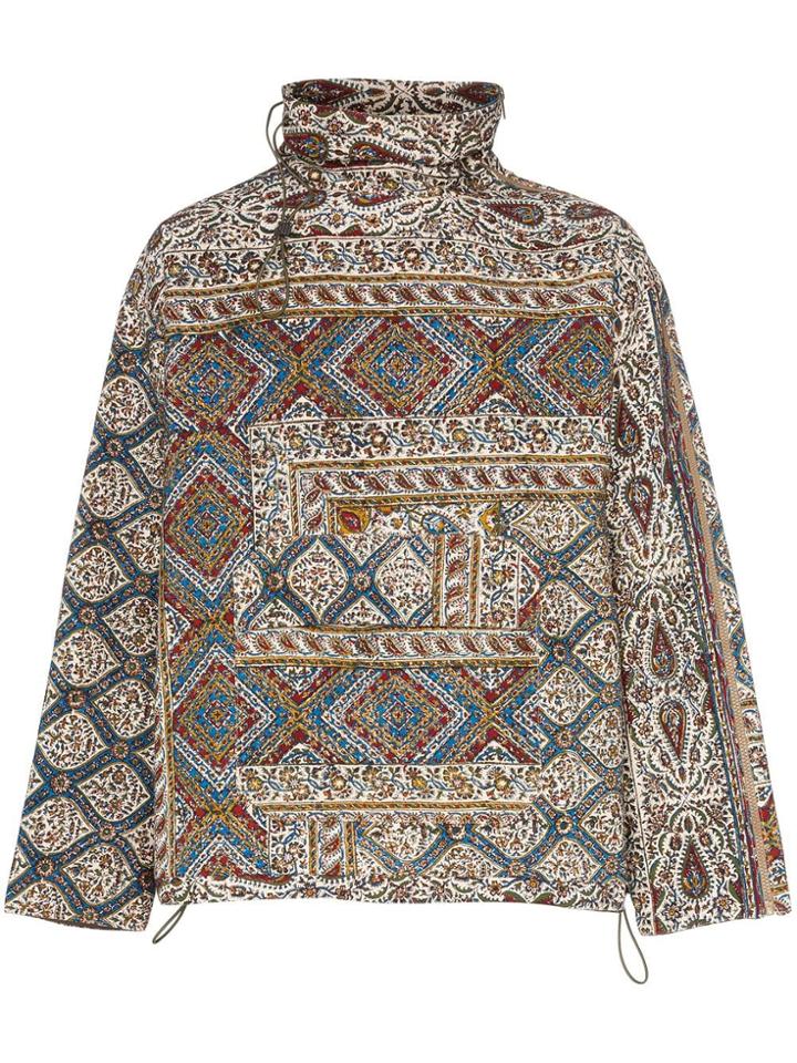 Paria Farzaneh Iranian Print Zipped Shoulder Jacket - 108 -