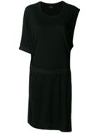 Lost & Found Ria Dunn One Sleeve T-shirt Dress - Black