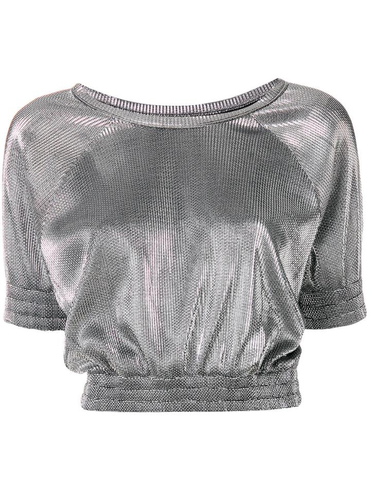 Christian Pellizzari Metallic Sweat Tee