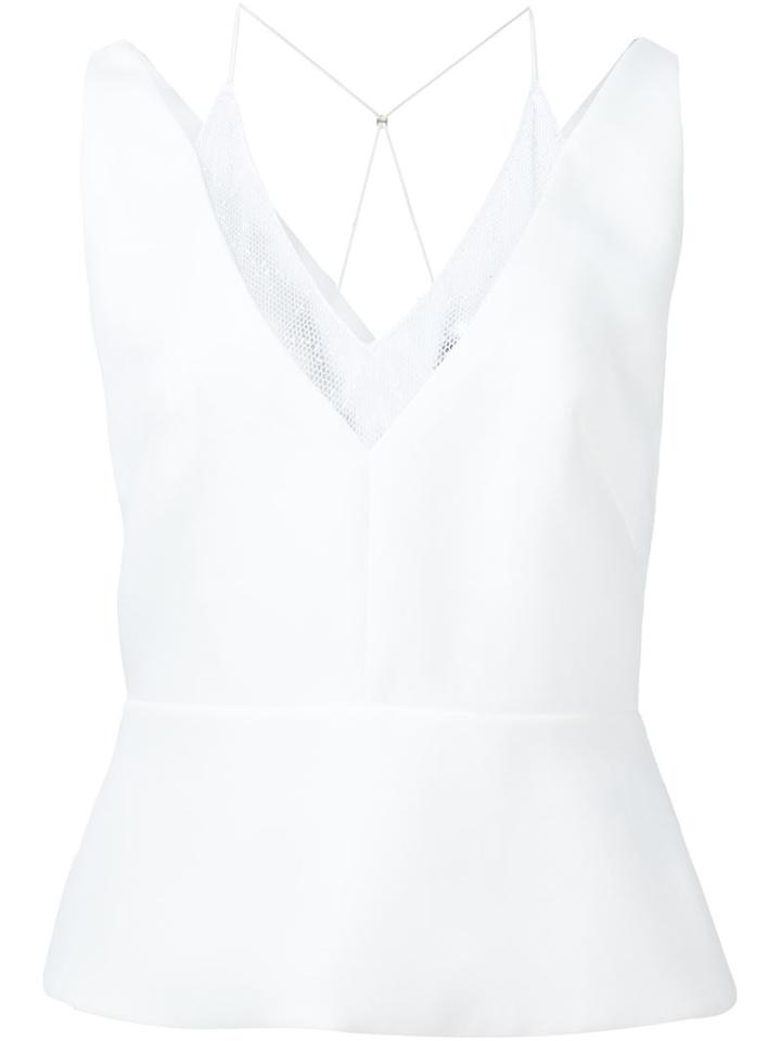 Roland Mouret Layered V-neck Top