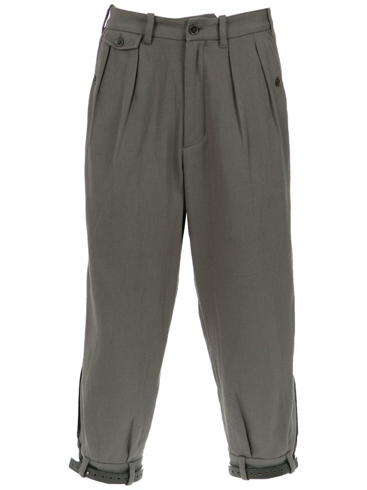 À La Garçonne Pleated Culottes - Grey