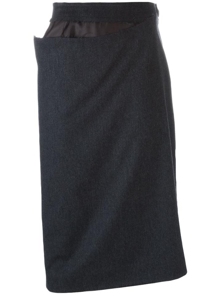 Maison Martin Margiela Vintage 'white Label' Skirt - Grey