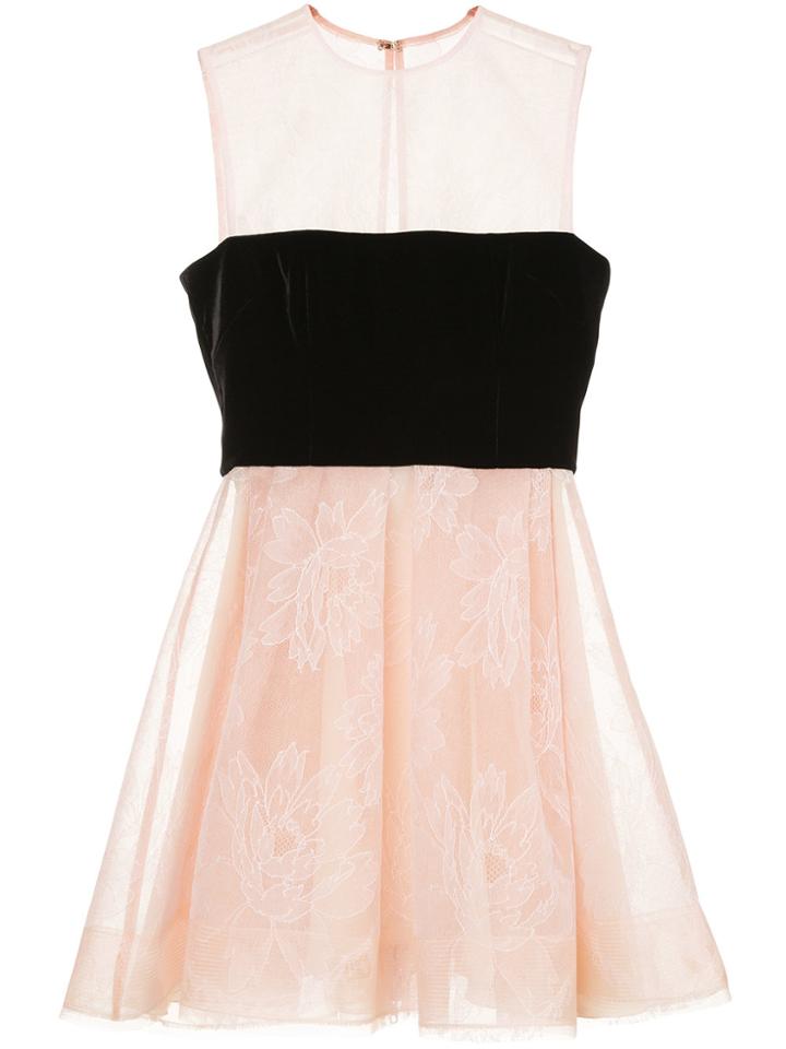 Alex Perry Lainey Dress - Pink & Purple