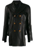 Comme Des Garçons Pre-owned 1990s Patched Contrasting Back Jacket -