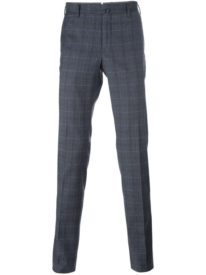 Incotex Windowpane Check Trousers