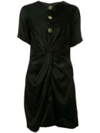 Wynn Hamlyn Spindel Knot Dress - Black