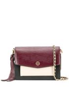 Tory Burch Robinson Colour-block Shoulder Bag - Black