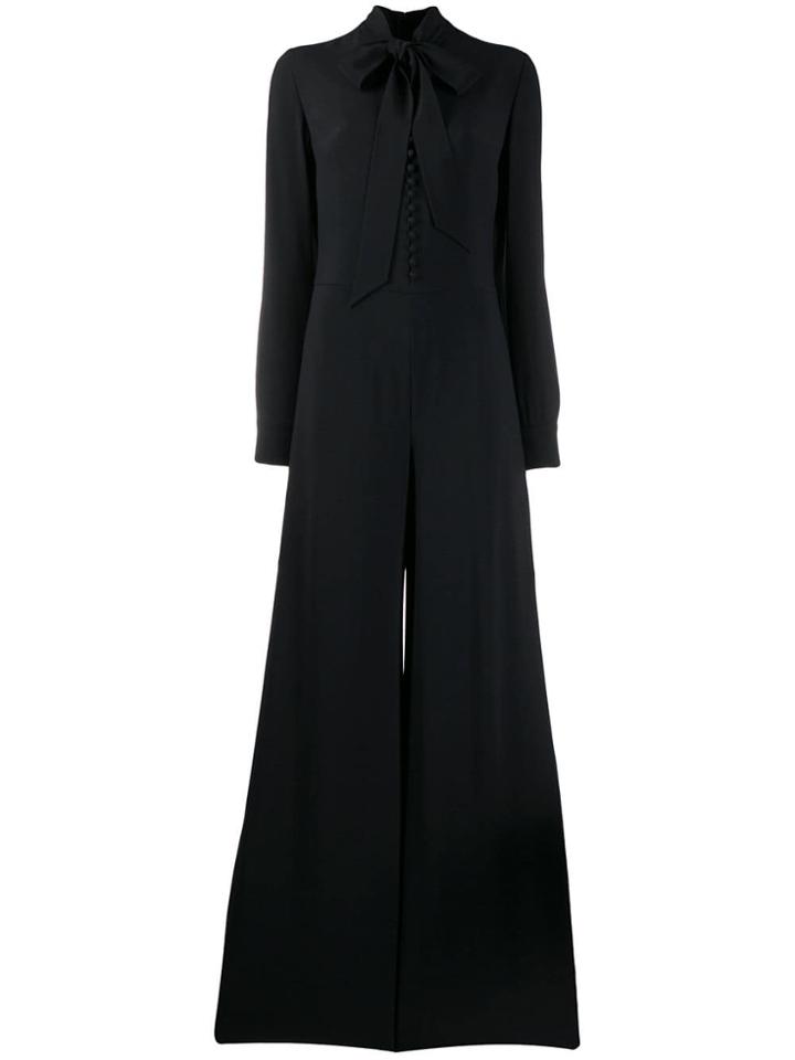 Ralph Lauren Collection Flared Leg Jumpsuit - Black