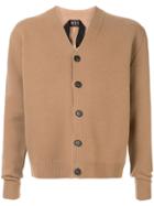 Nº21 V-neck Ribbed Cardigan - Neutrals