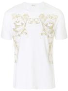 Versace Collection Embellished T-shirt - White
