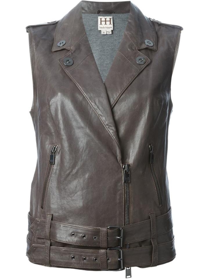 Haute Hippie Biker Style Waistcoat