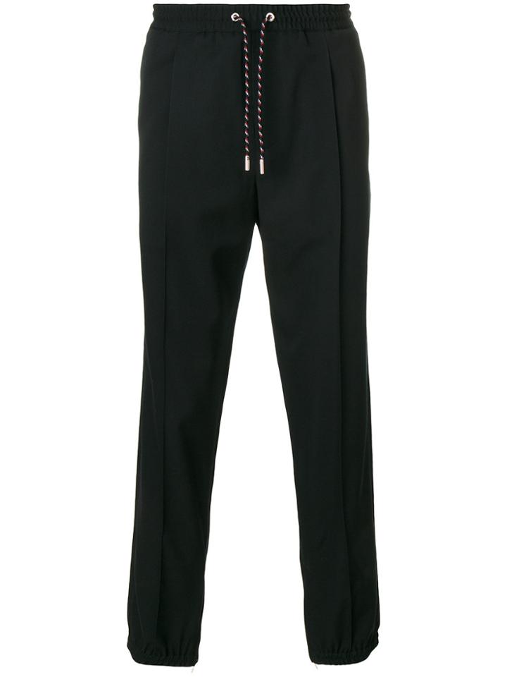 Dior Homme Gathered Ankle Trousers - Black
