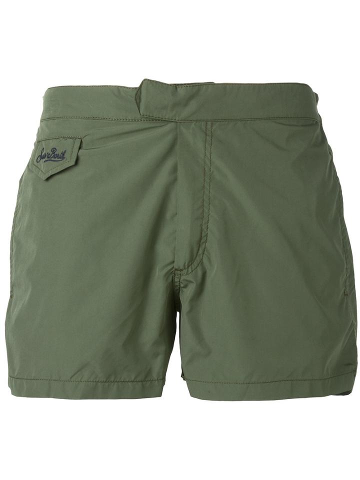 Harry Swim Shorts - Men - Polyamide/polyester/spandex/elastane - M, Green, Polyamide/polyester/spandex/elastane, Mc2 Saint Barth