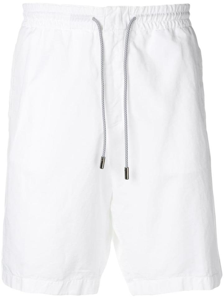 Z Zegna Drawstring Shorts - White