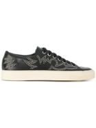 Buttero Tanina Studded Sneakers - Black