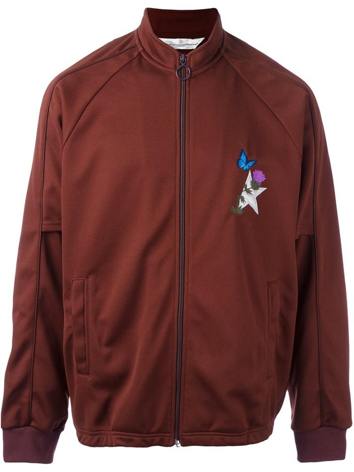 Golden Goose Deluxe Brand 'wallace' Zipped Sweatshirt, Men's, Size: Xs, Brown, Polyethylene