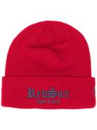 Marcelo Burlon County Of Milan Red Sox Embroidered Beanie