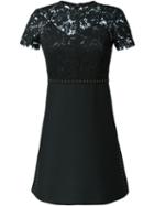 Valentino Studded Lace Crepe Couture Dress