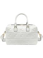 Fendi Boston Small Tote Bag - White