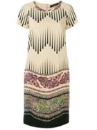 Etro Arabesque Print Shift Dress - Multicolour
