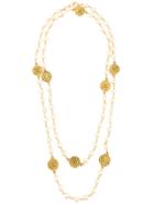 Chanel Vintage Couture Necklace - Nude & Neutrals