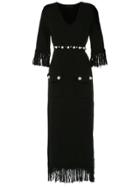 Andrea Bogosian Long Knitted Dress - Black