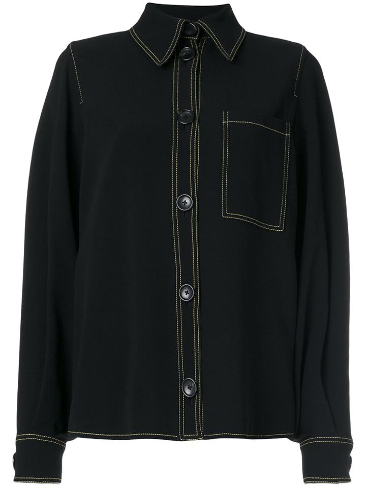 Joseph Collared Shirt - Black