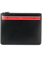 Givenchy Contrast Stripe Pouch - Black