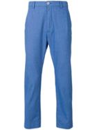 Pence Straight-leg Tailored Trousers - Blue