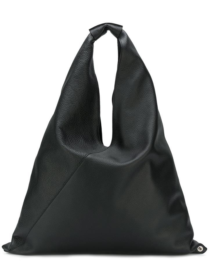 Mm6 Maison Margiela Oversized Tote Bag - Black