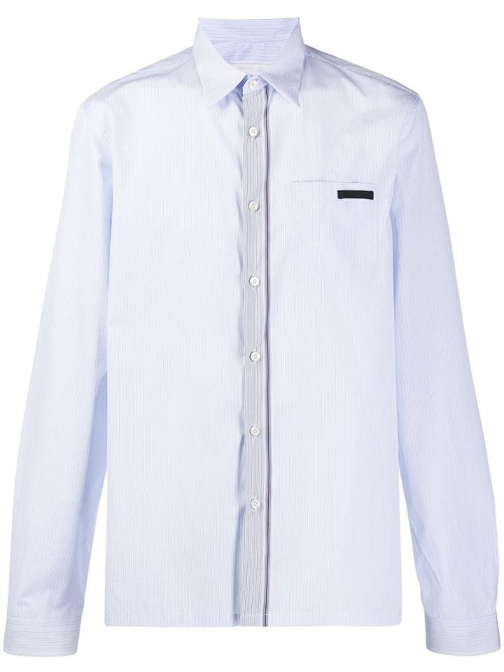 Prada Pinstriped Shirt - White