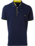 Fay Classic Polo Shirt, Men's, Size: L, Blue, Cotton/spandex/elastane