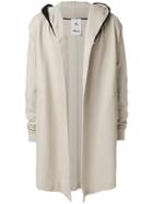 Lost & Found Rooms - Contrast Hooded Coat - Men - Cotton - S, Nude/neutrals, Cotton