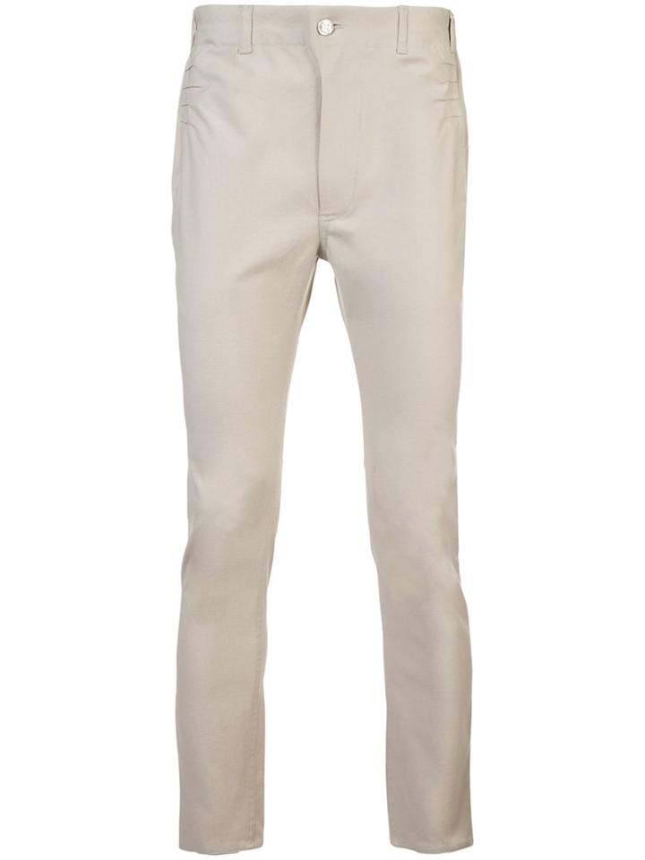 Julien David Slim Chinos - Nude & Neutrals