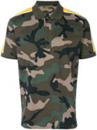 Valentino - Camouflage Polo Shirt - Men - Cotton/polyamide - L, Green, Cotton/polyamide