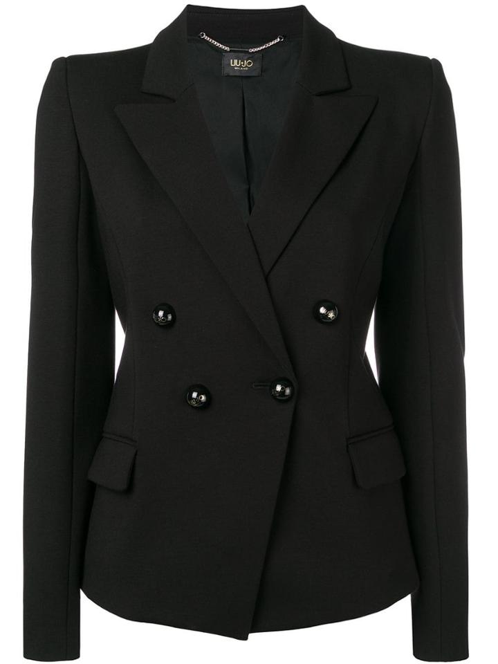 Liu Jo Double-breasted Jacket - Black