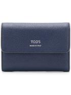 Tod's Foldover Top Wallet - Blue