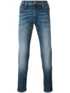 Vivienne Westwood Anglomania Stonewashed Slim Fit Jeans, Men's, Size: 34, Blue, Cotton/spandex/elastane