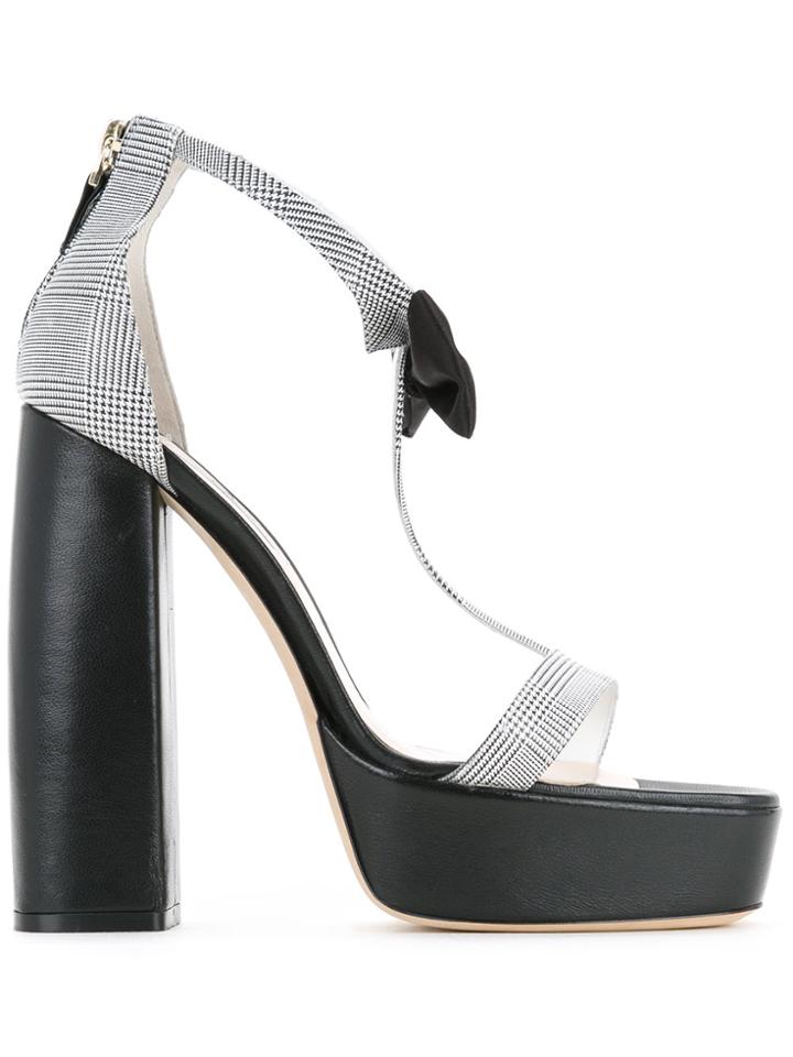 Olgana Platform Sandals - Black