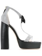 Olgana Platform Sandals - Black